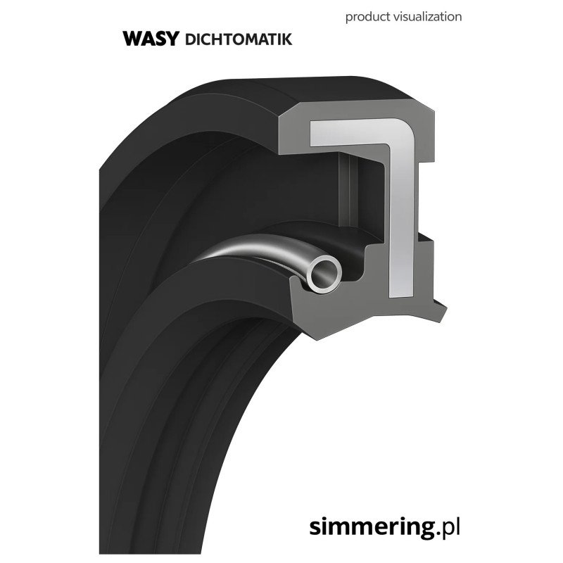 Oil Seal NBR Dichtomatik 130x150x7.5 WASY