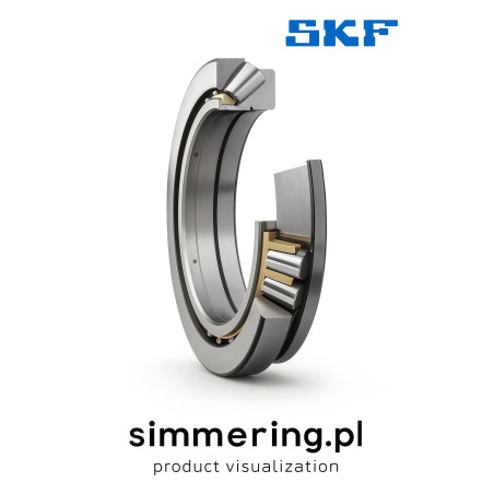29376 SKF 380x600x132 Łożysko Baryłkowe Wzdłużne