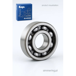 62/32 C3 KOYO 32x65x17 Łożysko Kulkowe Zwykłe