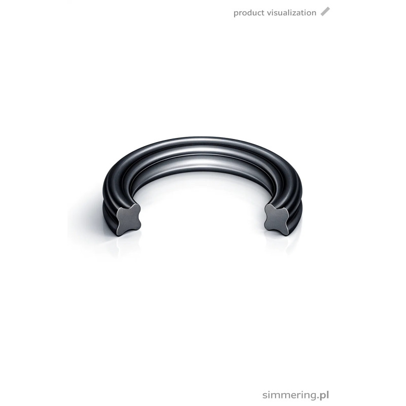 X-RING 43.82x5.33 mm NBR 70 – Uszczelniacz Quad-Ring