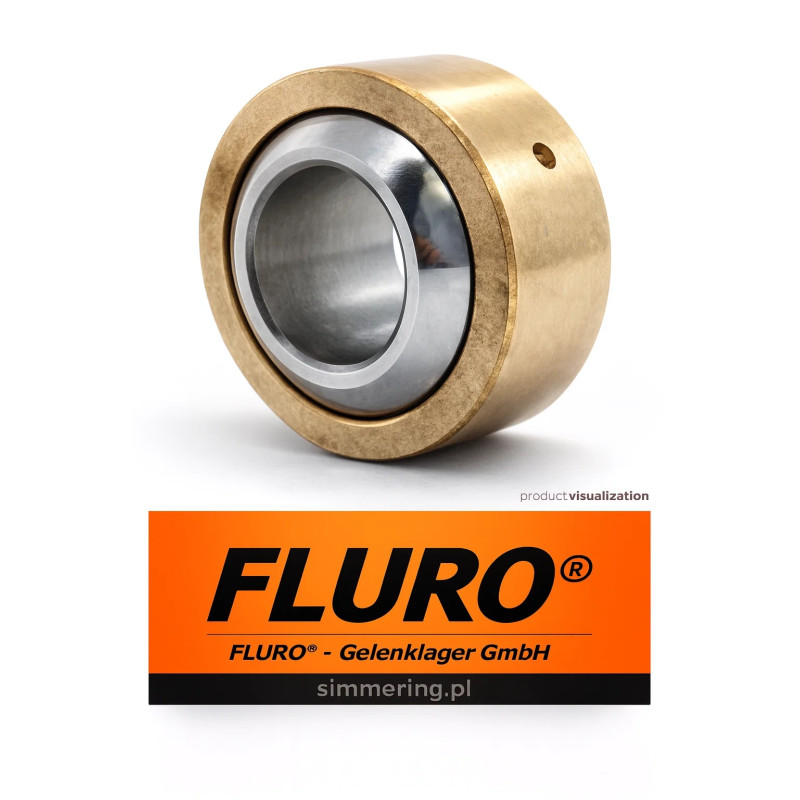 GXS 16.32 FLURO 16x32x21 Spherical Plain Bearing