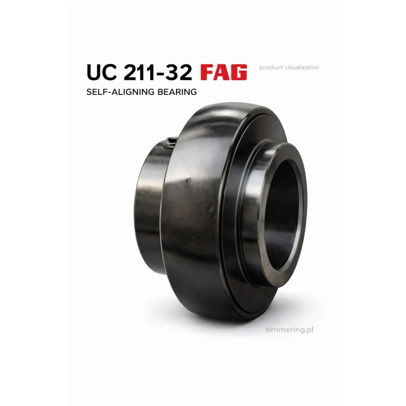 UC 211-32 FAG 50,8x100x55,6 Insert Ball Bearing