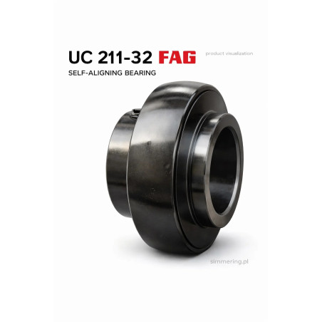 UC 211-32 FAG 50,8x100x55,6 Insert Ball Bearing