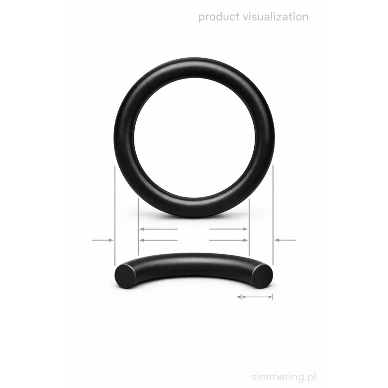 O-ring 7x1 mm NBR