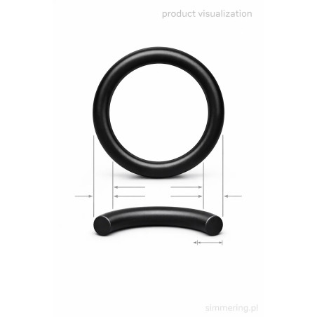 Oring 7x1 mm NBR