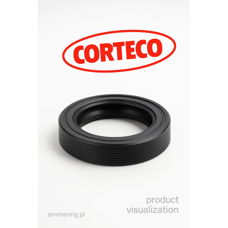 Uszczelniacz CORTECO 20035911 PTFE/ACM BASLRSX7FT 100x120x10 | Simmerring wału Jaguar 3W436701AA, Land Rover 4352327