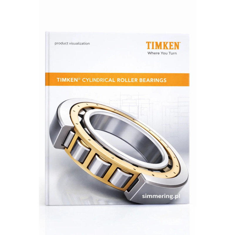 NU 315 EMA TIMKEN 75x160x37 Łożysko Walcowe