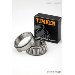 Łożysko stożkowe 30216 TIMKEN 80x140x28,25