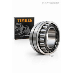 TIMKEN 22217 EJW33 C3 Spherical Roller Bearing – 85x150x36 mm – C3 Clearance – Steel Cage