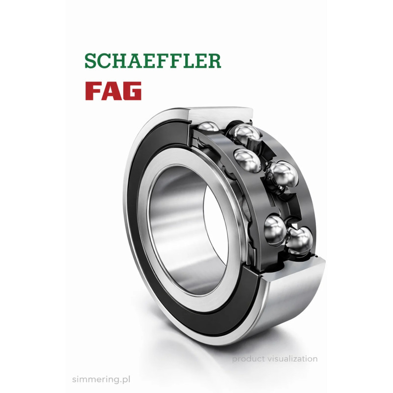 3304 B 2RS TVH FAG 20x52x22,2 Angular Contact Ball Bearing