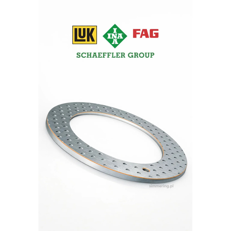 EGW 10 E40 Z INA 10x20x1,5 Pierścień Ślizgowy