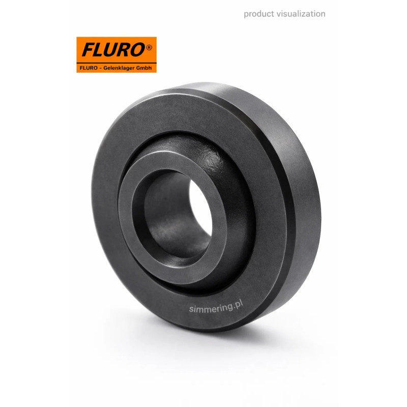 GE 4 E FLURO 4x12x5 Łożysko Ślizgowe