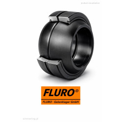 GE 100 FO 2RS FLURO 100x160x85 Łożysko Ślizgowe