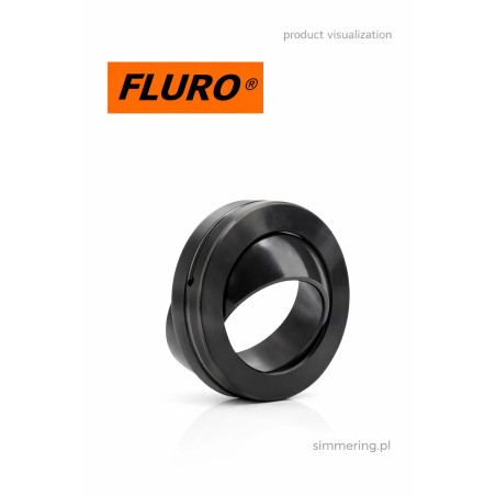 GE 65 SX/GAC 65 S FLURO 65x100x23 Łożysko Ślizgowe