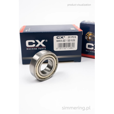 6005 ZZ CX 25x47x12 Łożysko Kulkowe