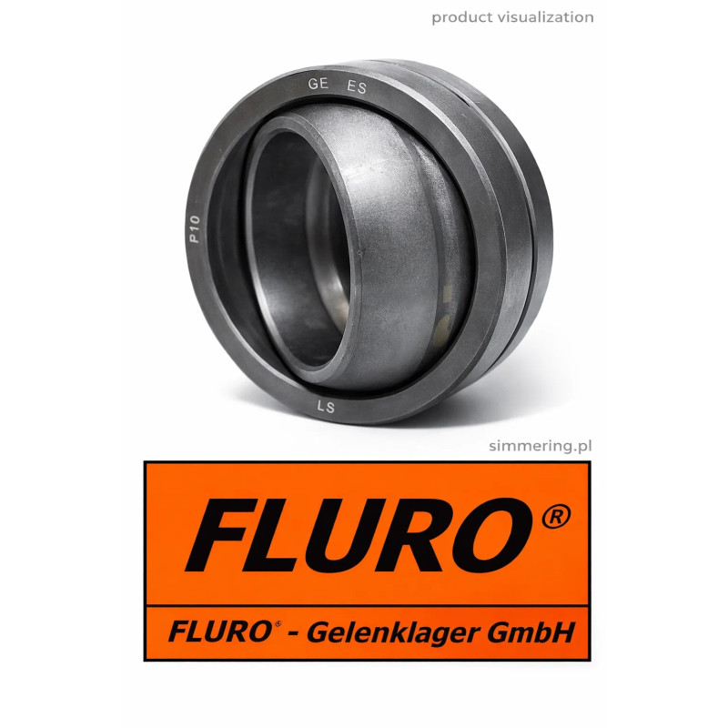 GEZ 15 ES/GE 15 ZO FLURO 15,87x26,98x13,89 Łożysko Ślizgowe