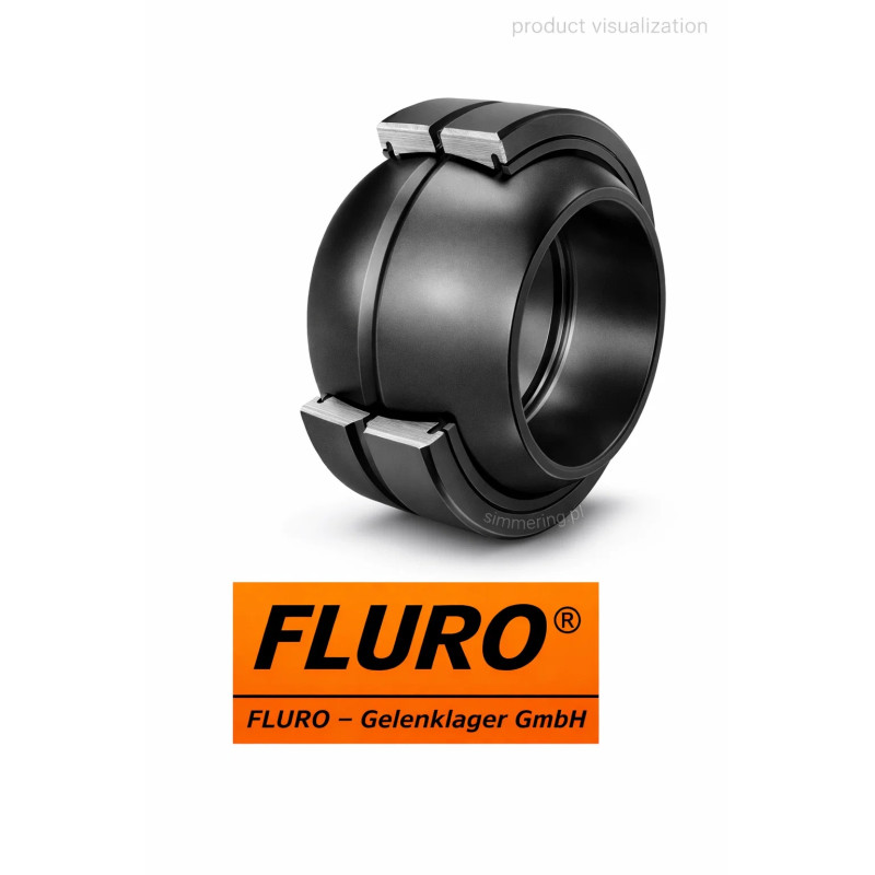 Łożysko przegubowe FLURO GEG/GE 25 FO-2RS 25x47x28