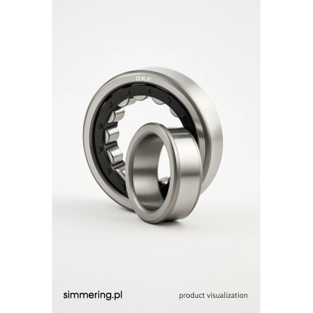 NJ311 ECP/C4 SKF Cylindrical Roller Bearing 55x120x29