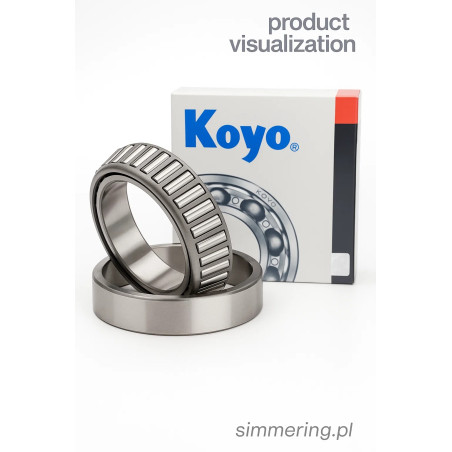 24780R/20 KOYO 41,27x76,2x22,22 Tapered Roller Bearing