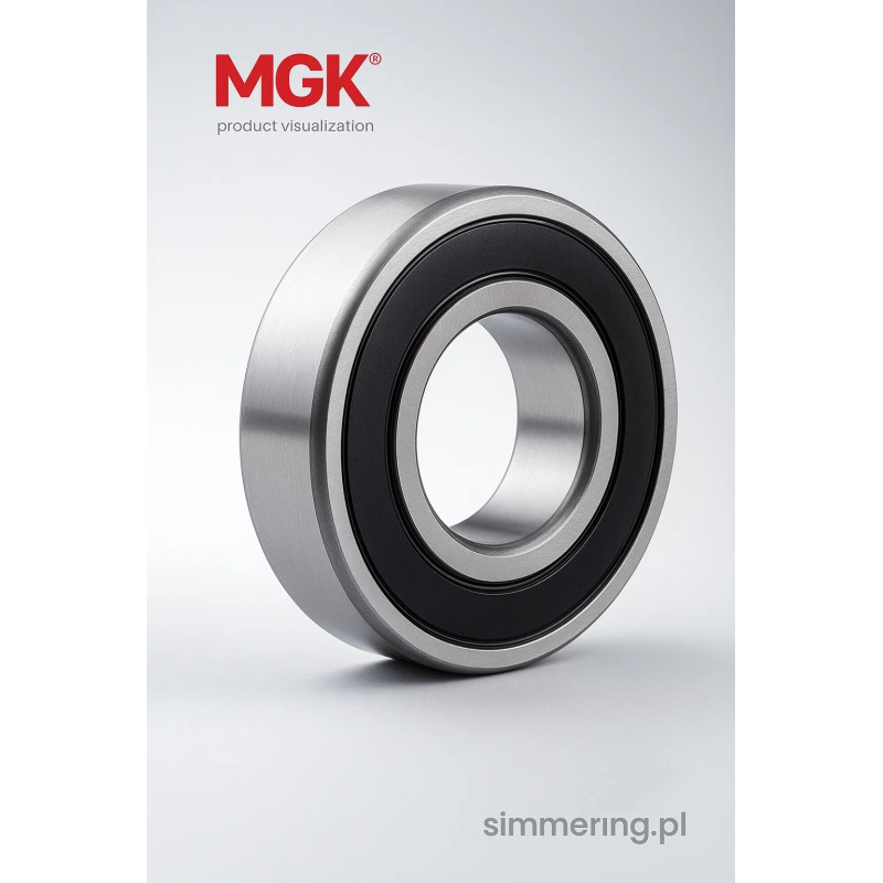 6012 2RS MGK Deep Groove Ball Bearing 60x95x18