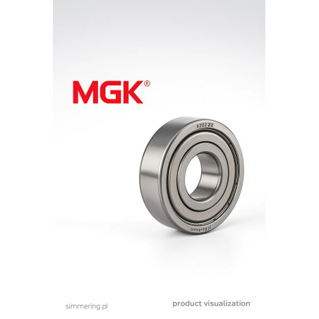6016 ZZ MGK 80x125x22 Łożysko Kulkowe