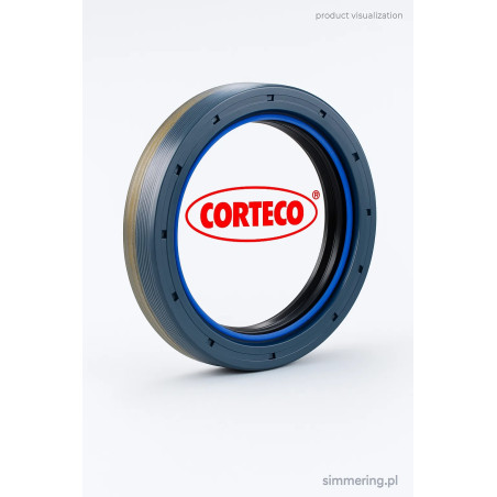 Uszczelniacz CORTECO 12015407 NBR B1BASL Simmerring 100x120x13