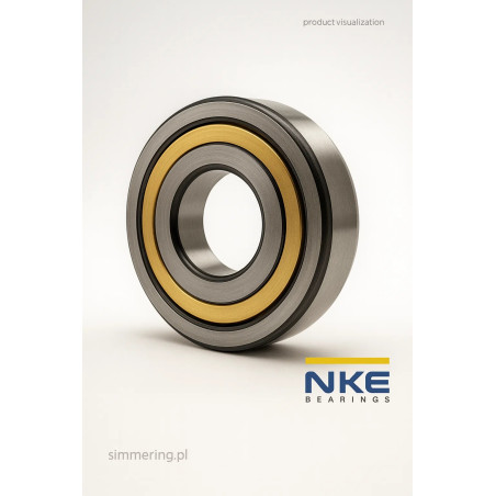 QJ 304 MPA NKE 20x52x15 Angular Contact Ball Bearing | High-Precision and Durable