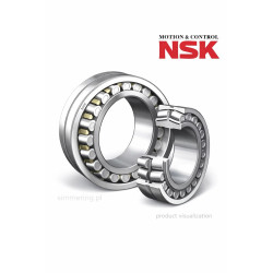 Spherical roller bearing 22217 EJW33 NSK 85x150x36