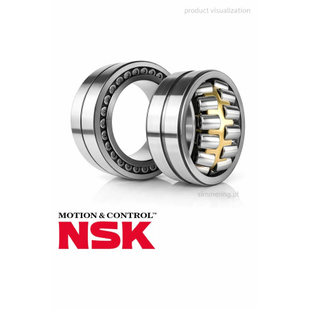 22224CAMKE4S11 NSK 120x215x58 Spherical Roller Bearing