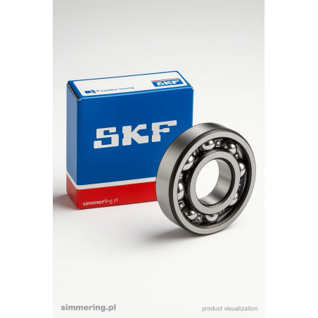 16005 TN9 SKF 25x47x8 Łożysko Kulkowe Zwykłe
