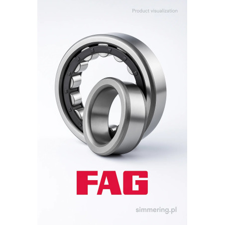 FAG NJ 2309 E TVP2 C4 Łożysko walcowe 45x100x36 mm
