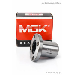 Linear Bearing with Flange LMF 12 LUU MGK