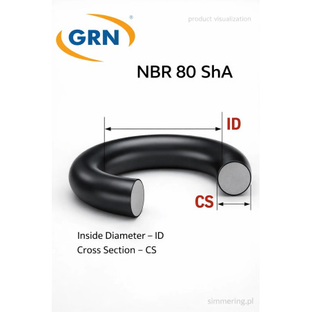 O-Ring 478x5 NBR 80 ShA