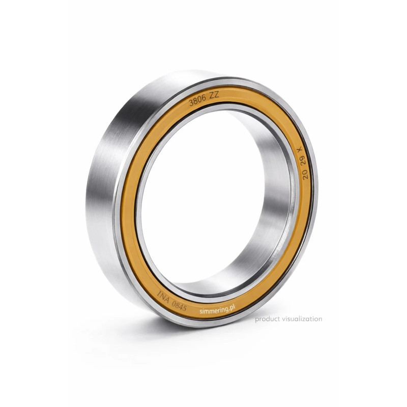 3806 ZZ INA – Double Row Angular Contact Ball Bearing 30x62x30.2