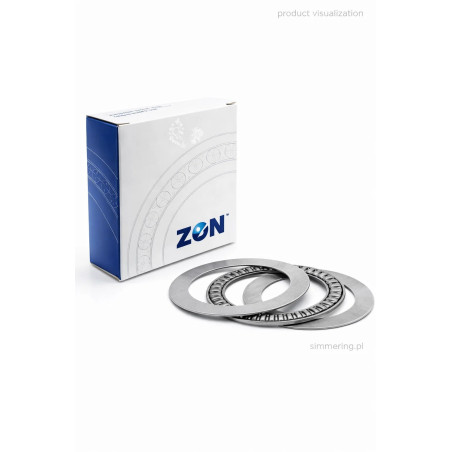 NTA 1625 ZEN 25,4x39,67x1,98 Łożysko Igiełkowe