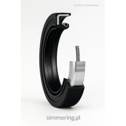 Simmering 80x100x13 NBR AO/ TC Uszczelniacz GRN®