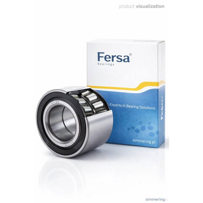 F15043 FERSA Łożysko Stożkowe Dwurzędowe 25x55x43