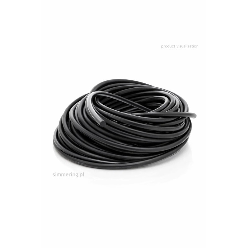 Sznur O-ringowy fi 5.33 mm NBR 70 Shore - Gumowy Sznur Uszczelniający z NBR (Nitrylowy Kauczuk Butadienowy)