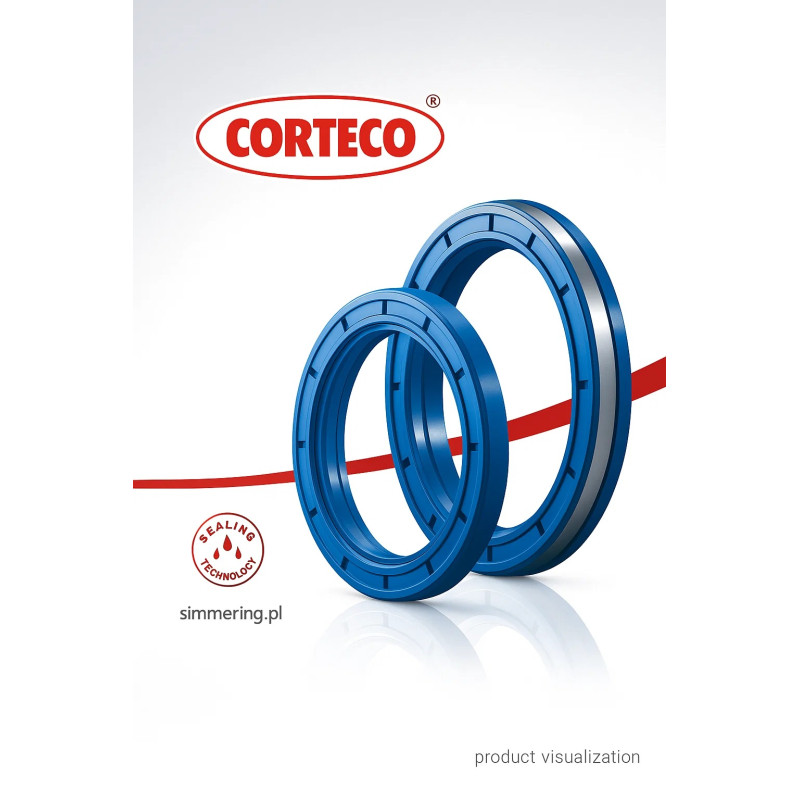 CORTECO 01002872 65x90x10 NBR B1SL2 Rotary Shaft Seal