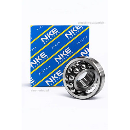 NKE 2305-TV-C3 Self-Aligning Ball Bearing 25x62x24