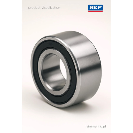 SKF 3206 A 2RS TN9 MT33 Angular Contact Ball Bearing 30x62x23,8