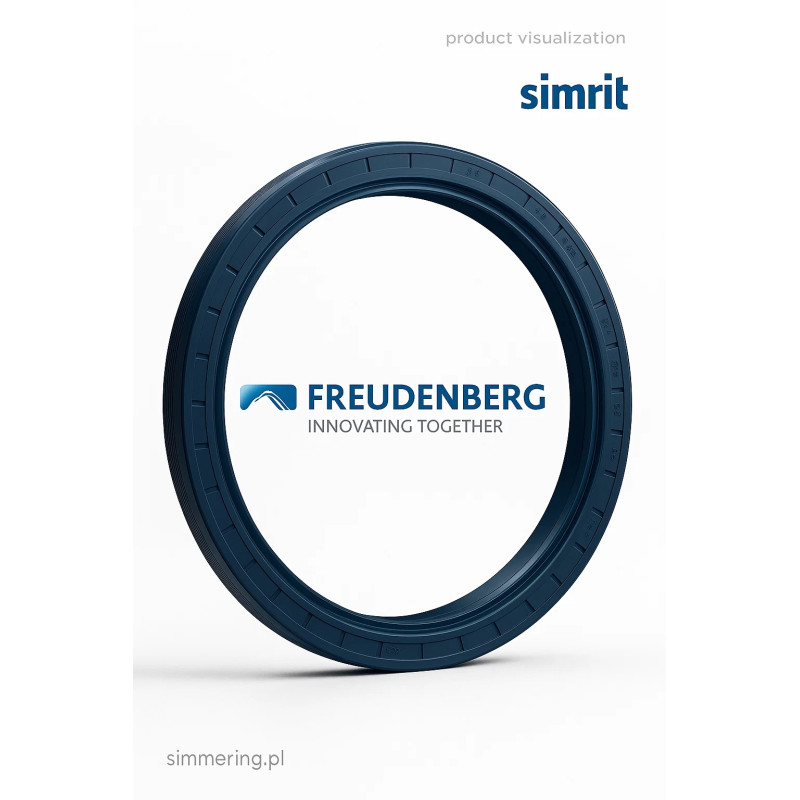 Simrit 40x68x14 COMBI NBR Rotary Shaft Seal