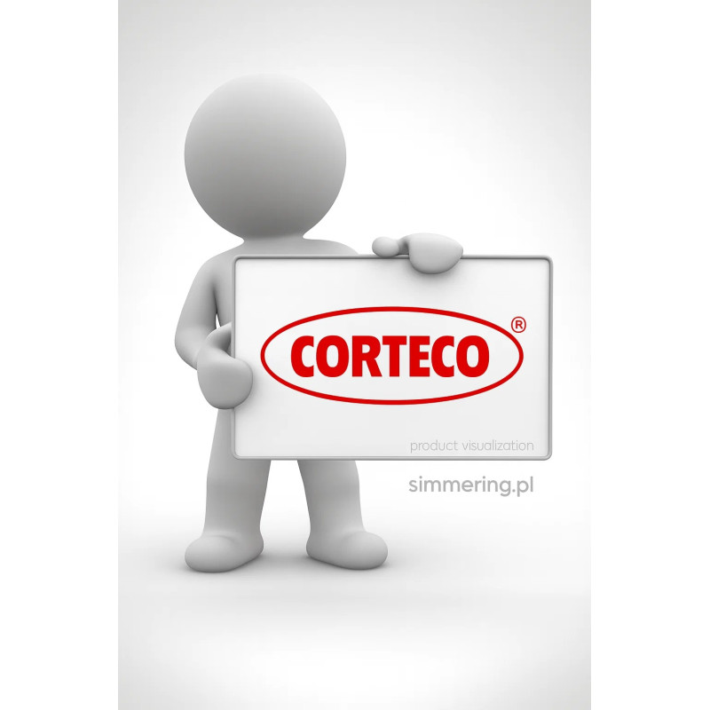 Uszczelniacz CORTECO 19035001 BADRW NBR Simmerring 40x72x7