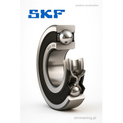 W6303 2RS SKF Stainless Steel Ball Bearing 17x47x14