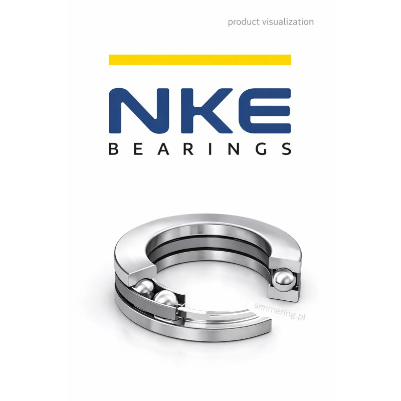 51144 NKE 220x270x37 Thrust Ball Bearing | Durable and Reliable Axial Load Support