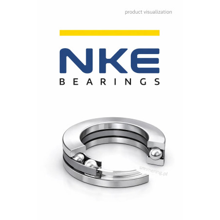 51236 NKE 180x250x56 Thrust Ball Bearing | Durable and Reliable Axial Load Support