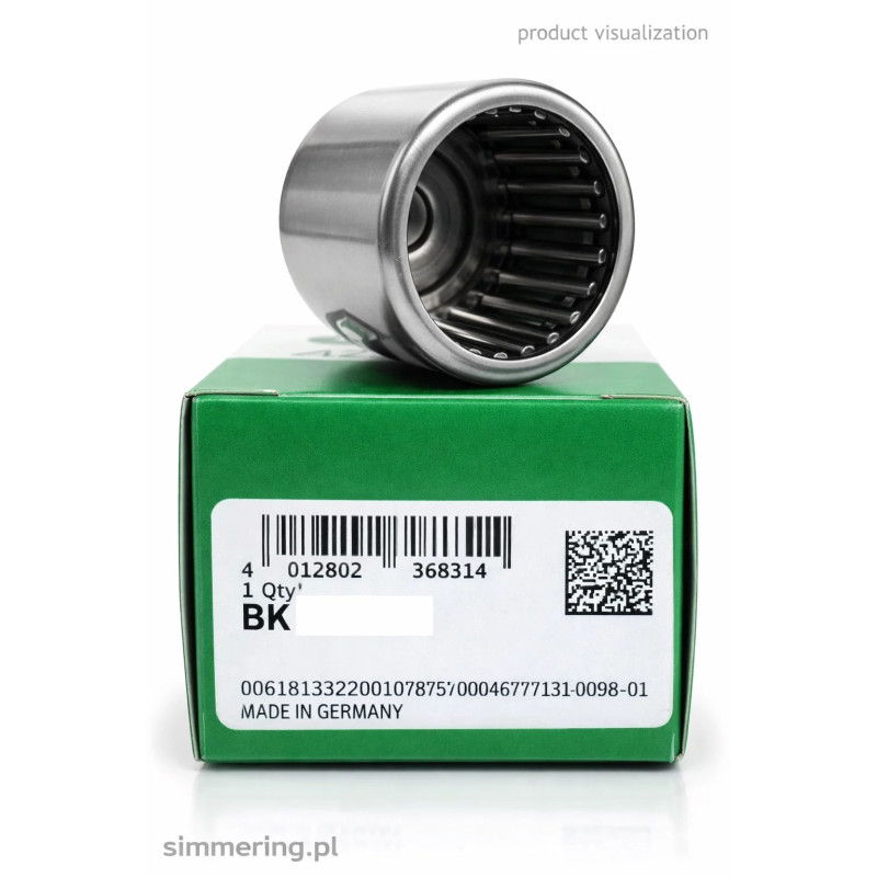 BK 2526 INA – Needle Roller Bearing Closed End 25x32x26