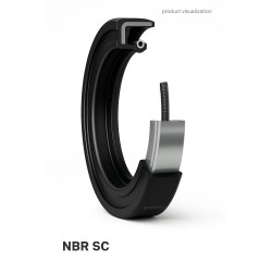 Simmering NBR 14x24x7 AH Uszczelniacz jednowargowy