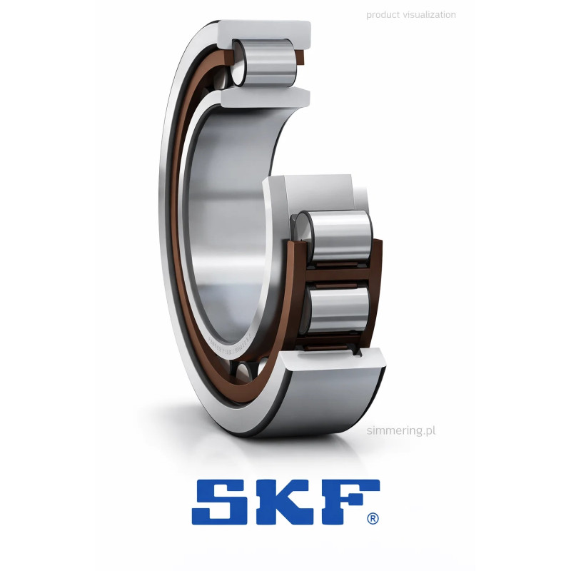 Łożysko wałeczkowe cylindryczne SKF NU 308 ECP 40x90x23