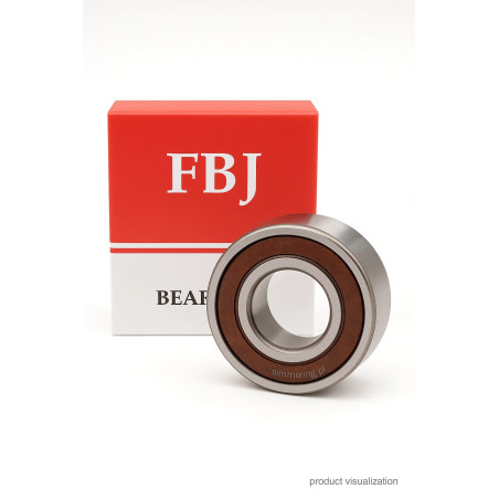 5302 2RS FBJ Double Row Angular Contact Ball Bearing 15x42x19mm